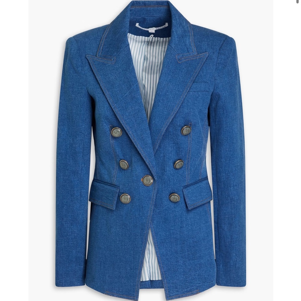 Veronica Beard Naira Denim Blazer
